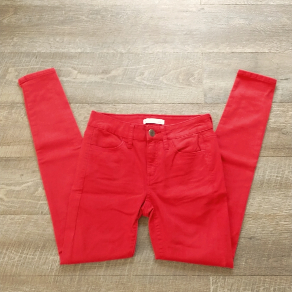 Red Jeggings